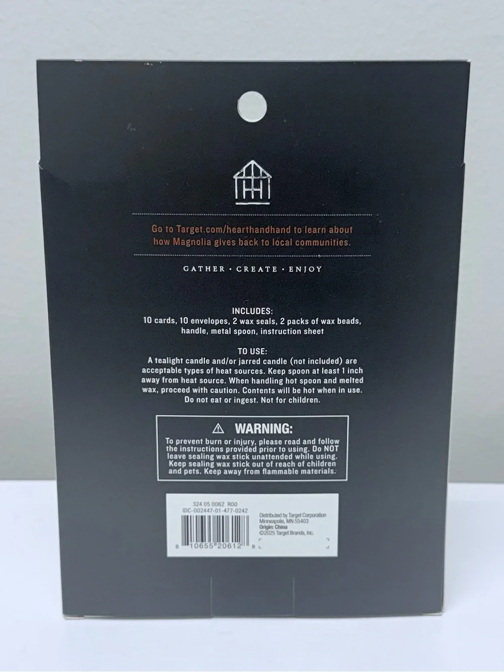 5pc Creative Spaces Wax Seal Kit - Hearth & Hand™ with Magnolia